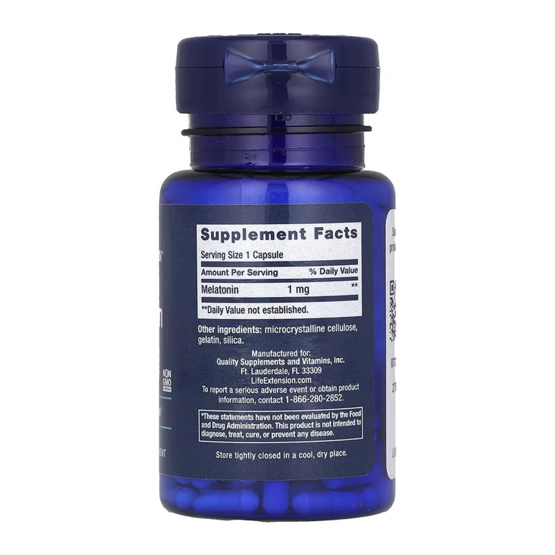 Melatonin 1 mg - 60 caps