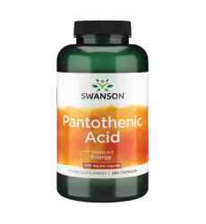 Pantothenic Acid 500mg - 250caps