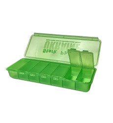 Pillbox 7 Cell Green