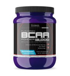 BCAA Powder 12000 - 228g Blue Raspberry
