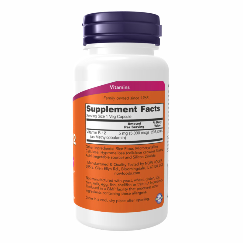 Methyl B-12 5000mcg - 90 vcaps