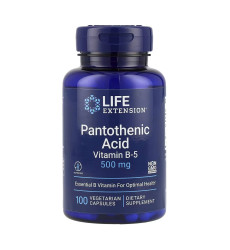 Pantothenic Acid 500 mg - 100 vcaps