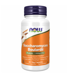 Saccharomyces Boulardii - 60veg caps (До 10.26+Пошкоджені капсули)