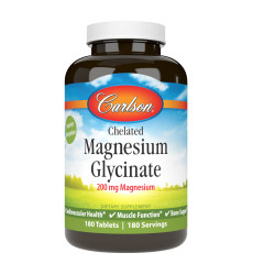 Chelated Magnesium Glycinate - 180 tabs