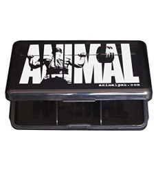 Animal energi iconic pill case black