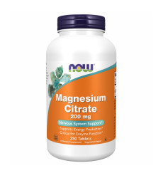 Magnesium Citrate 200mg - 250 tabs (Пошкоджена банка)