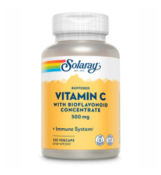 Vitamin C with Bioflavonoid Concentrate 500mg - 100 vcaps (Пошкоджена етикетка)