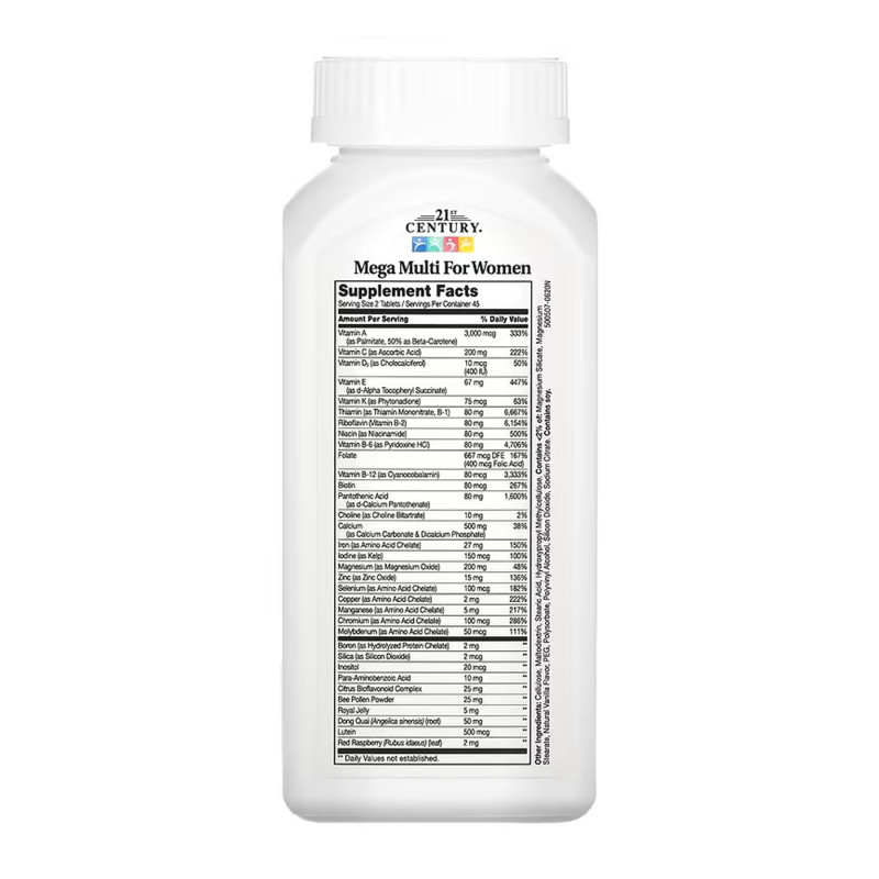 Mega Multi For Women - 90 tabs