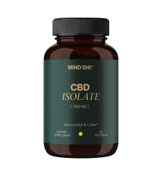 CBD Isolate 1500 mg - 60 softgels (Пошкоджена етикетка)