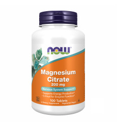 Magnesium Citrate 200mg - 100 tabs (Пошкоджена банка)