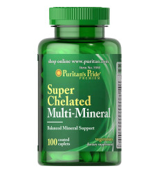 Super Chelated Multi Mineral - 100 caps