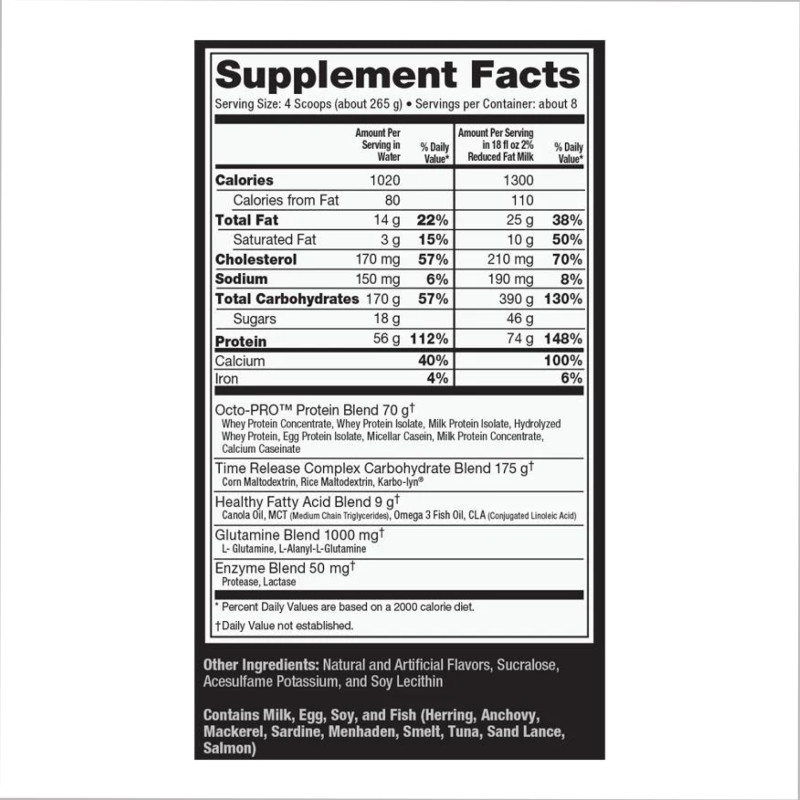 Muscle Juice Revolution 2600 - 2120g Banana