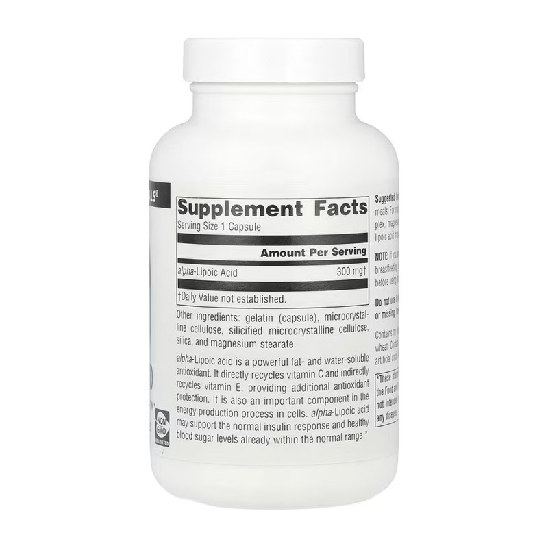 Alpha Lipoic Acid 300 mg - 120 caps