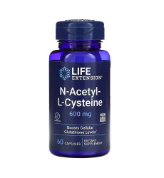 N-Acetyl-L-Cysteine (NAC) 600mg - 60 caps (До 10.26)