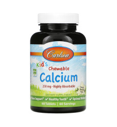 Kids Chewable Calcium - 60 tabs