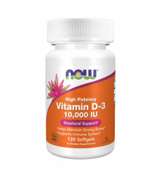 VIT D-3 10,000 IU - 120 sgels (Пошкоджена банка)