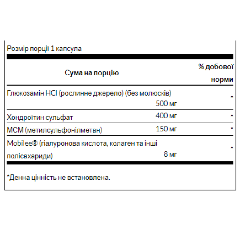 Glucosamine Chondroitin MSM - 90caps