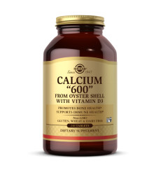 Calcium 600 (from Oyster Shell with Vitamin D3) - 240 tabs