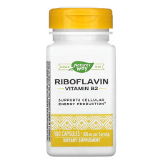 Riboflavin Vitamin B2 - 100 caps (Пошкоджена банка)