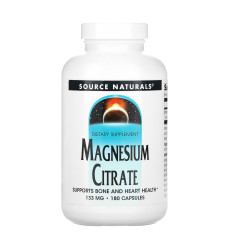 Magnesium Citrate 133mg - 180 caps