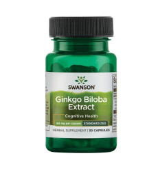 Ginkgo Biloba Extract 60mg - 30caps