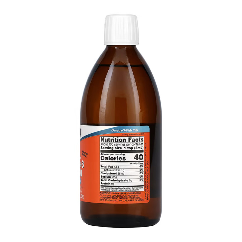 Omega-3 Fish Oil Liquid - 500ml