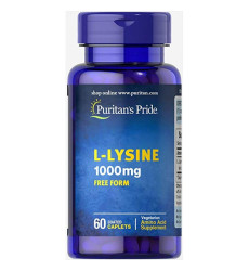 L-Lysine 1000 mg - 60 Caplets