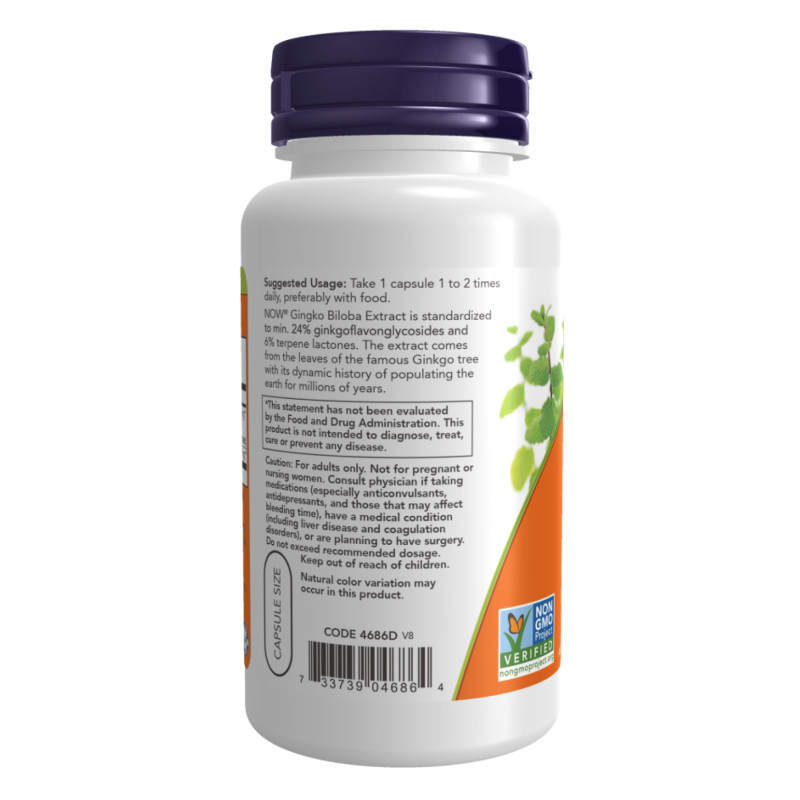 Ginkgo Biloba 60mg - 240 vcaps