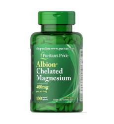 Albion Chelated Magnesium 400mg - 100caps