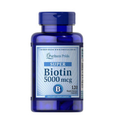 Biotin 5000 mcg - 120 caps