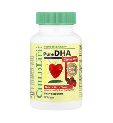 Pure DHA Chewable - 90 Softgels Natural Berry