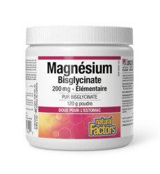 Magnesium Bisglycinate 200mg - 120g Pure