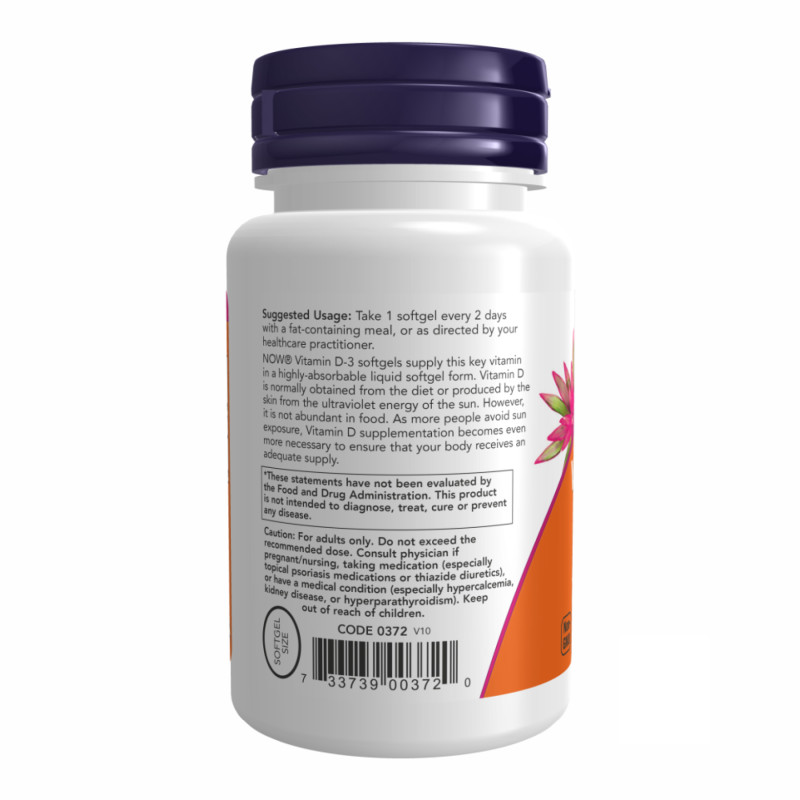 VIT D-3 5000 IU - 120 sgels