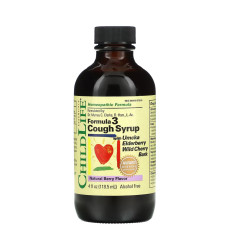 Formula 3 Cough Syrup - 118.5 ml Natural Berry