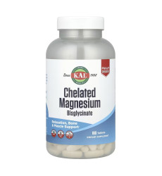 Chelated Magnesium Bisglycinate - 180 tabs
