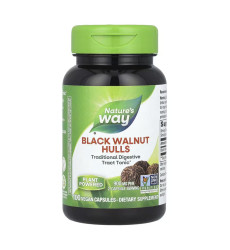 Black Walnut Hulls - 100 vcaps