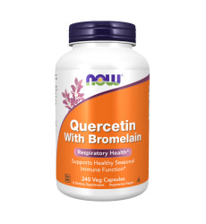 Quercetin with Bromelain - 240 vcaps