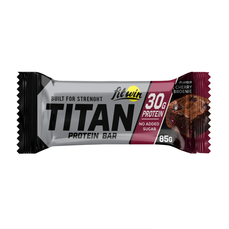 TITAN BAR - 9x85g Cherry Brownie