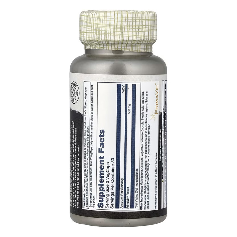 Shilajit 500mg - 60 vcaps