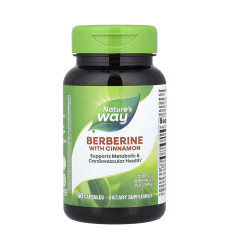 Berberine with Cinnamon - 60 vcaps