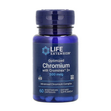Optimized Chromium with Crominex® 3+ 500 mcg - 60 vcaps (Пошкоджена банка)