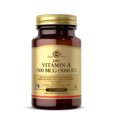 Dry Vitamin A 1500 mcg (5000 IU) - 100 tabs