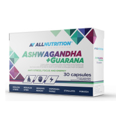 Ashwagandha 300mg + Guarana - 30caps