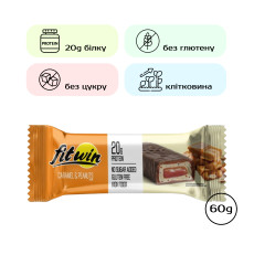FitWin - 60g Caramel Peanuts (Поштучно)