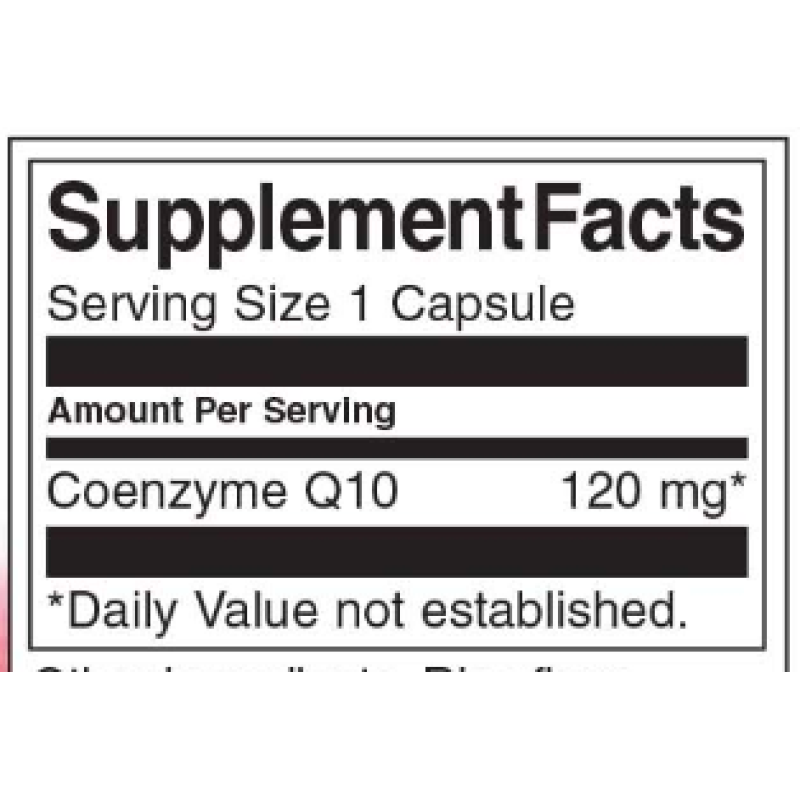 COQ10 120 mg - 100 softg