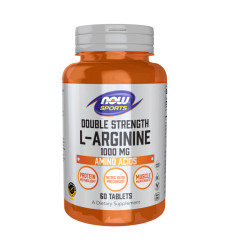 Arginine 1000mg - 60 tabs (Пошкоджена банка)
