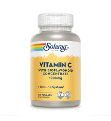 Vitamin C with Rose Hips, Acerola & Bioflavonoids 1000mg - 100 vcaps
