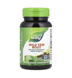 Wild Yam - 100 vcaps (Пошкоджена банка)