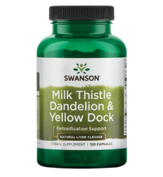 Milk Thistle Dandelion-Yellow Dock - 120 cap