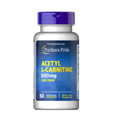 Acetyl L-Carnitine 500 mg - 60 Capsules